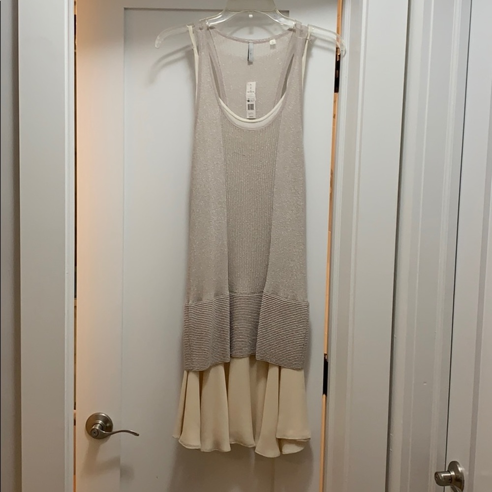 COPY - NWT Lisli shimmery double layer dress